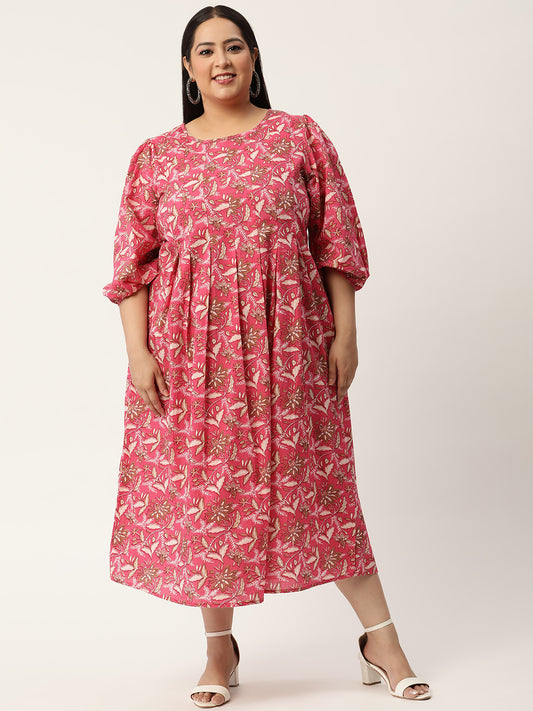 Plus Size Cotton Dress