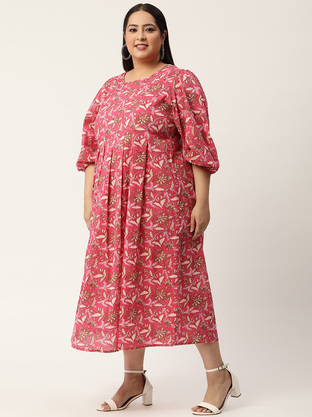 Plus Size Cotton Dress