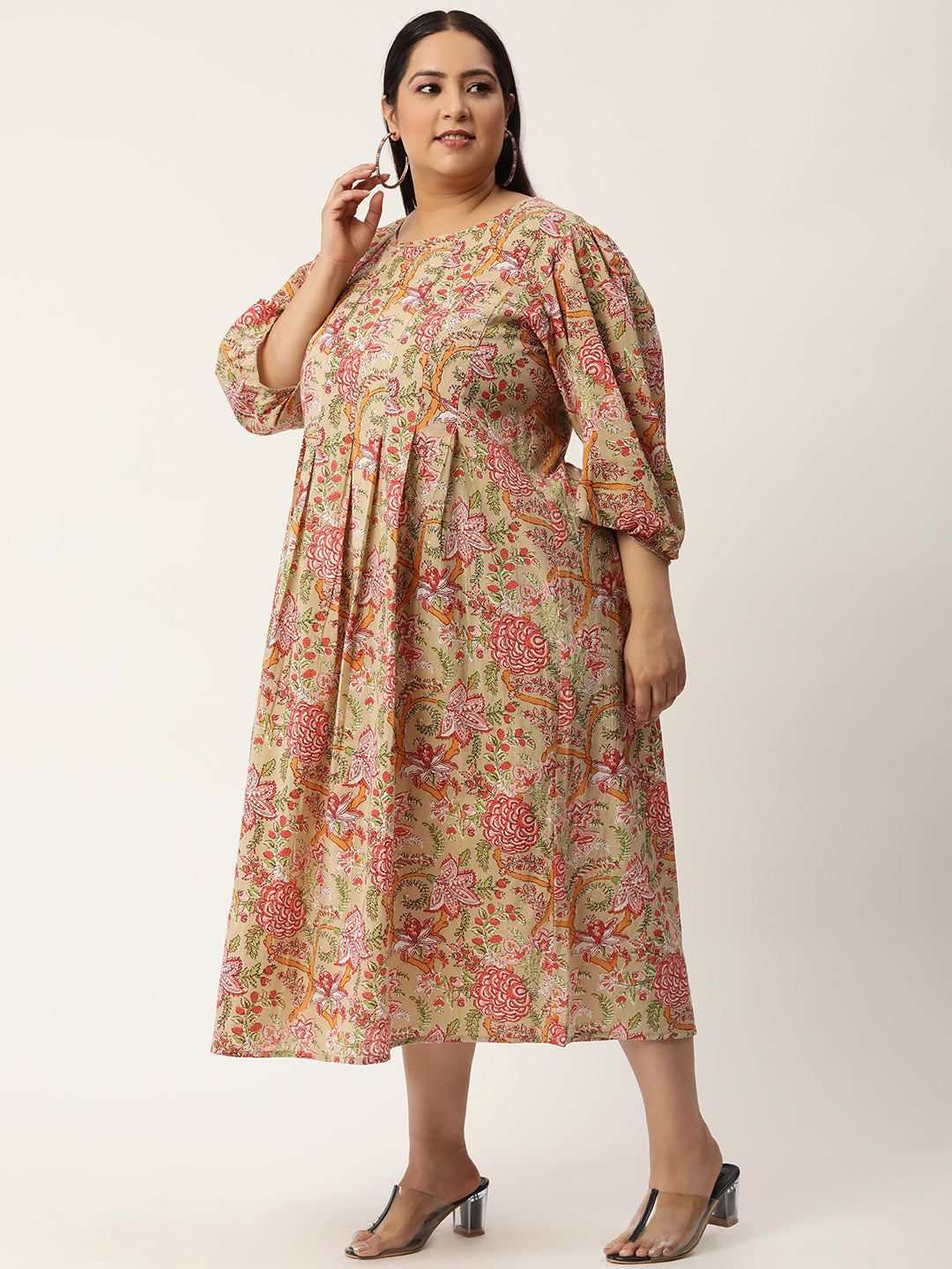 Plus Size Cotton Dress