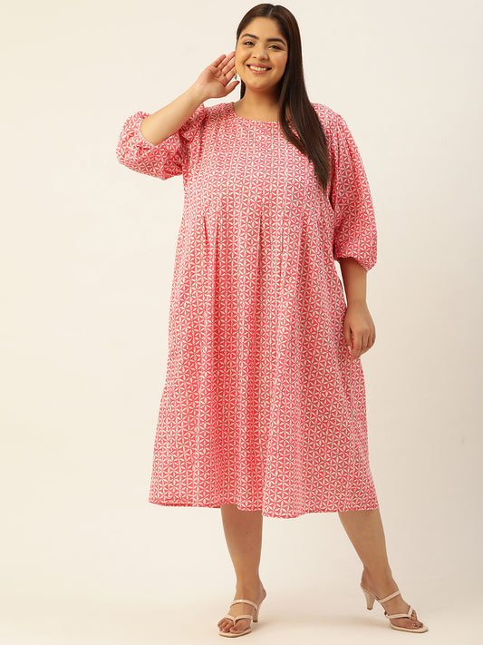 Plus Size Cotton Dress