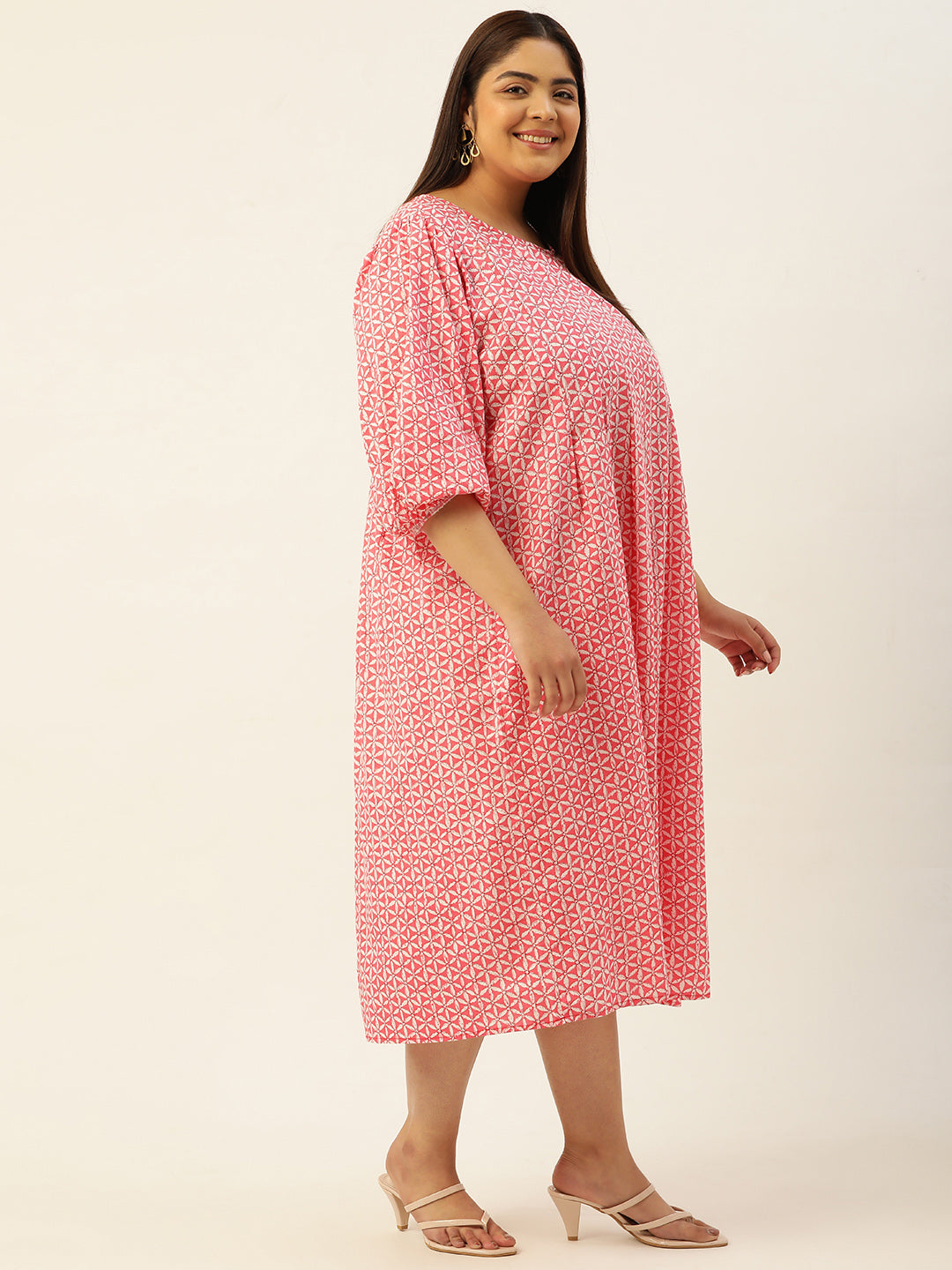 Plus Size Cotton Dress