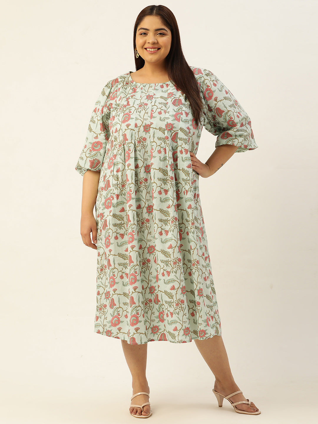 Plus Size Cotton Dress