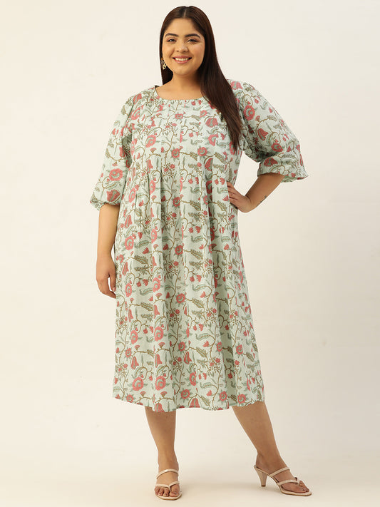 Plus Size Cotton Dress