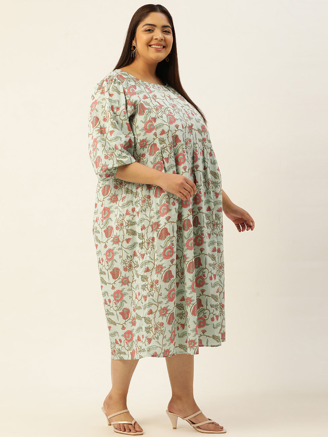 Plus Size Cotton Dress