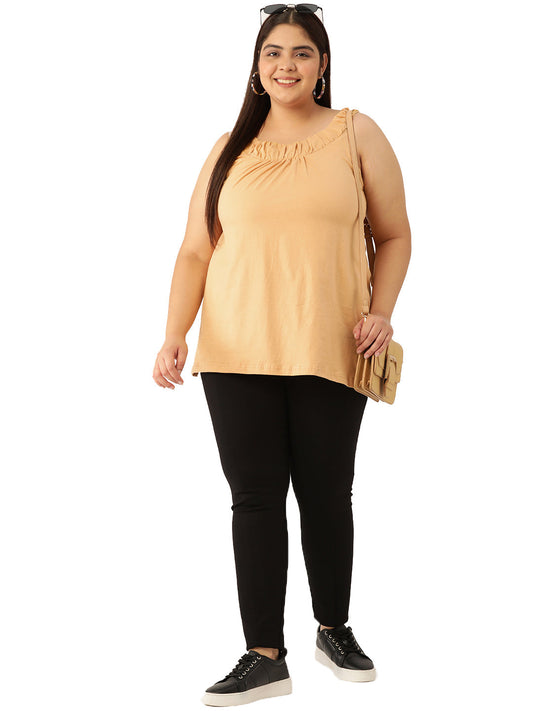 Classic Plus Size Casual Top for Women