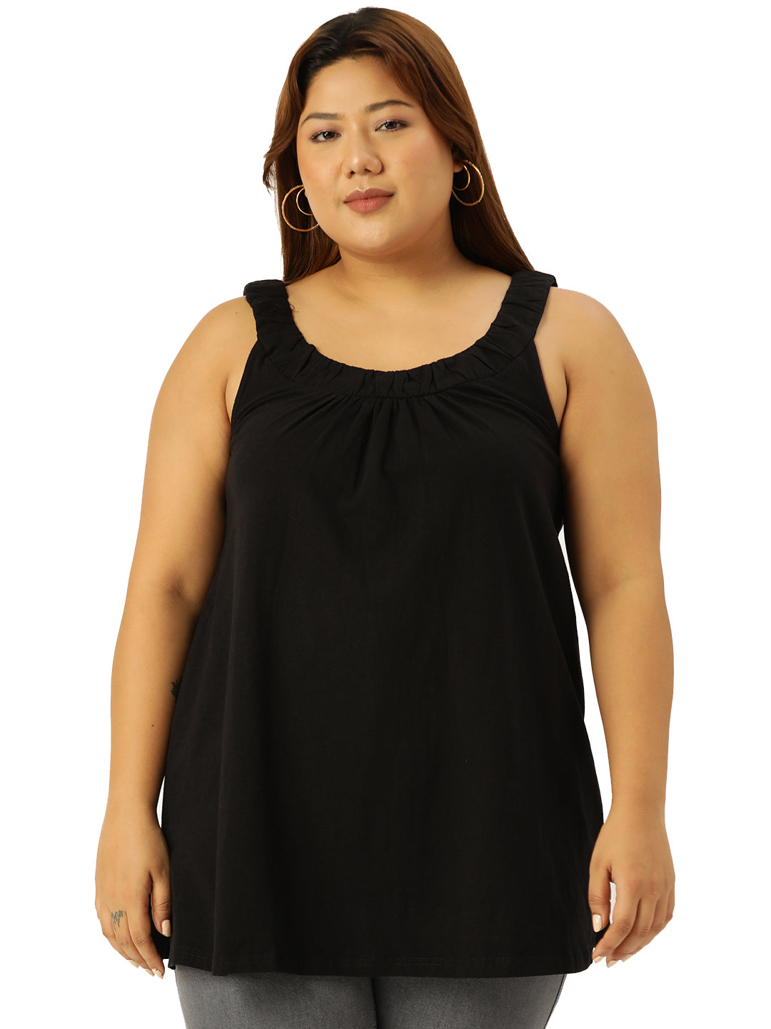 Classic Plus Size Casual Top for Women
