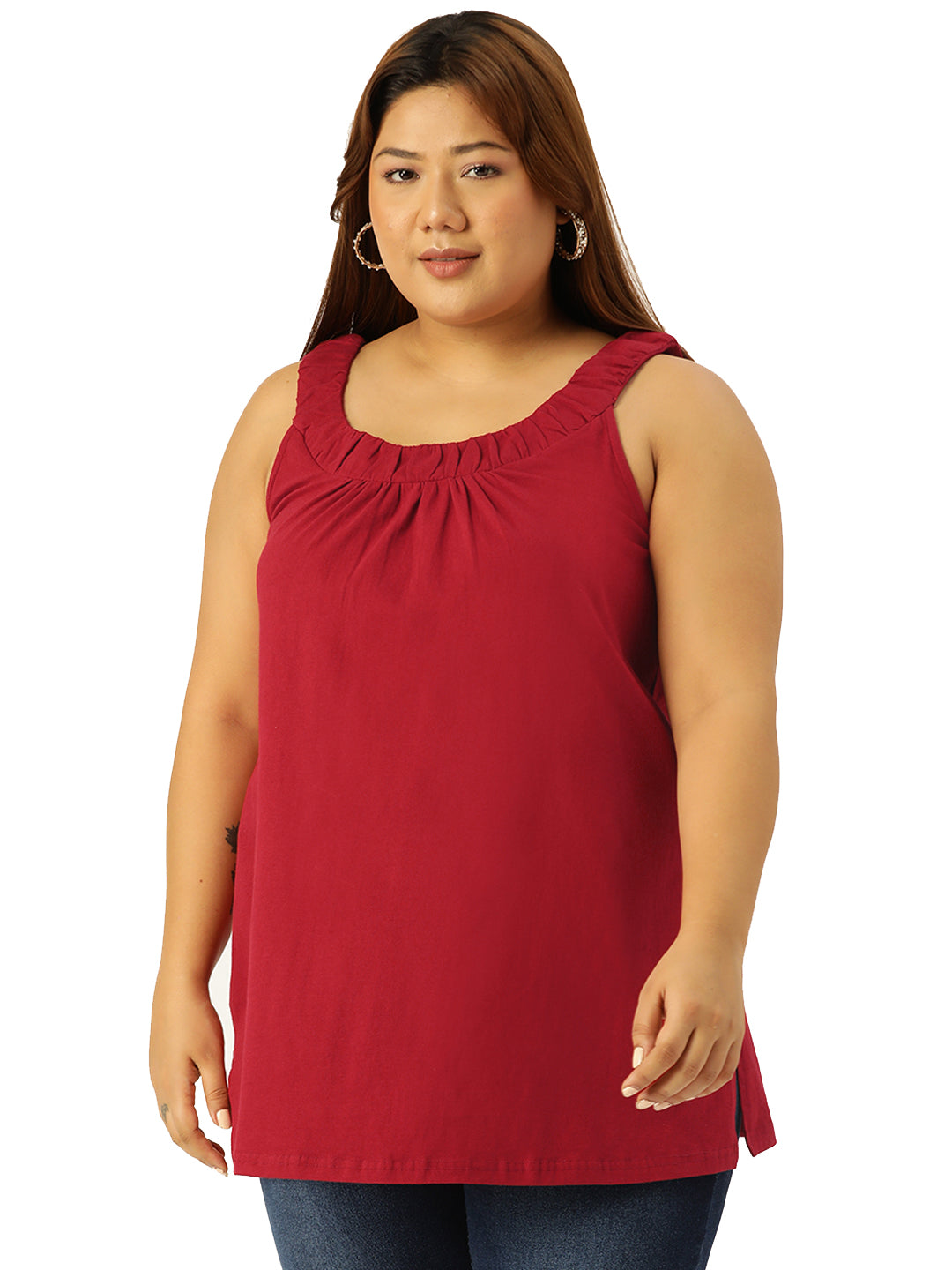 Classic Plus Size Casual Top for Women