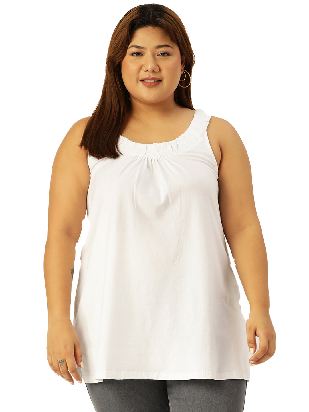 Classic Plus Size Casual Top for Women