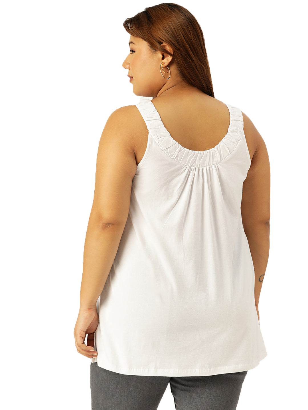 Classic Plus Size Casual Top for Women