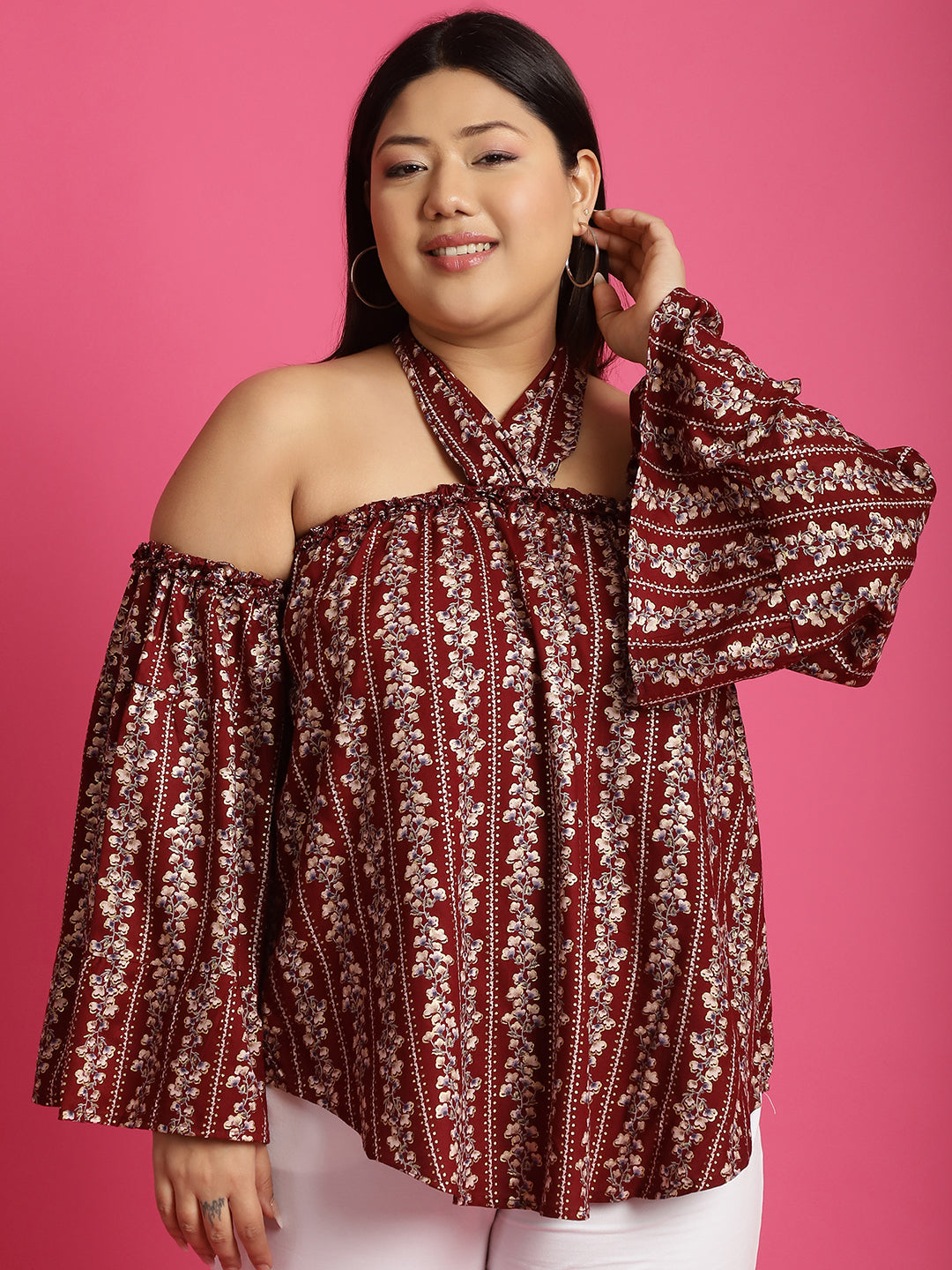 Plus Size Halter Top