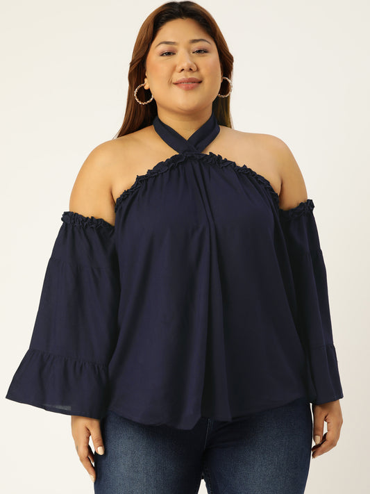 Plus Size Halter Top