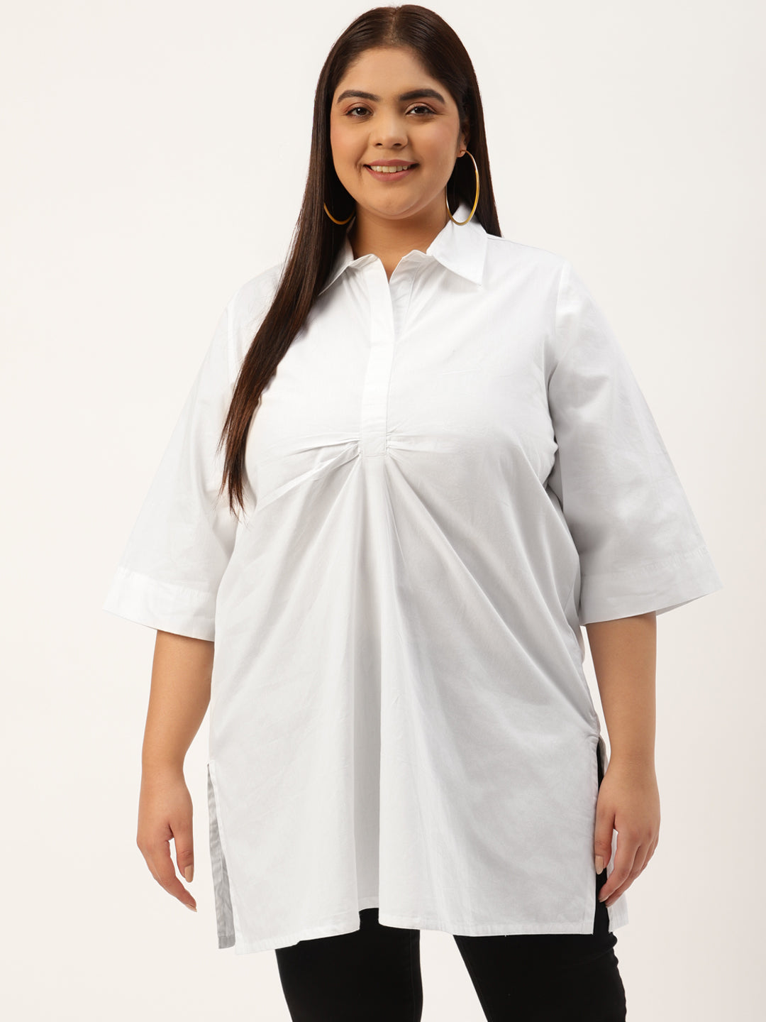Elegant Plus Size Women Casual Top
