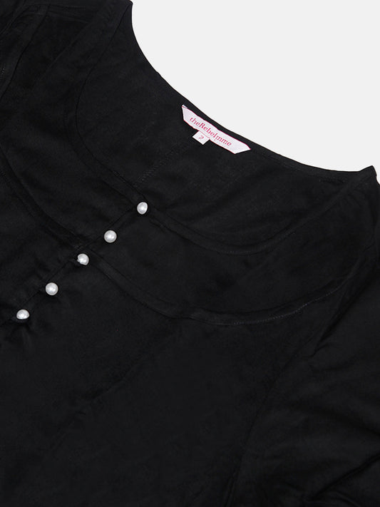 Plus Size Asymmetrical Longline Top
