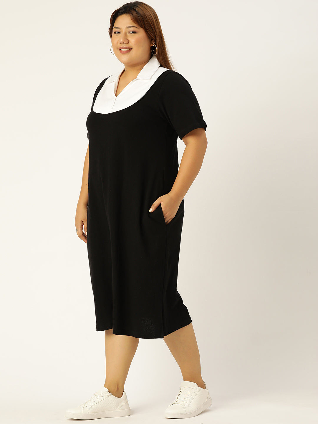 Comfort Fit Plus Size Women’s Casual Dress