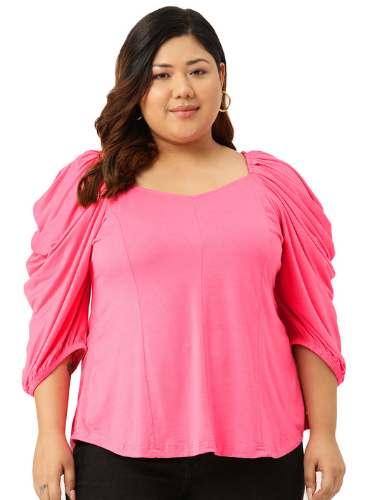 Classic Plus Size Casual Top for Women