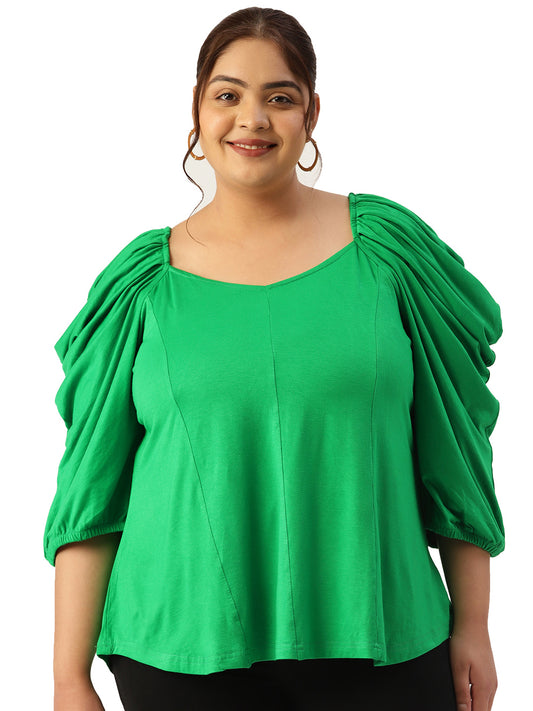Classic Plus Size Casual Top for Women