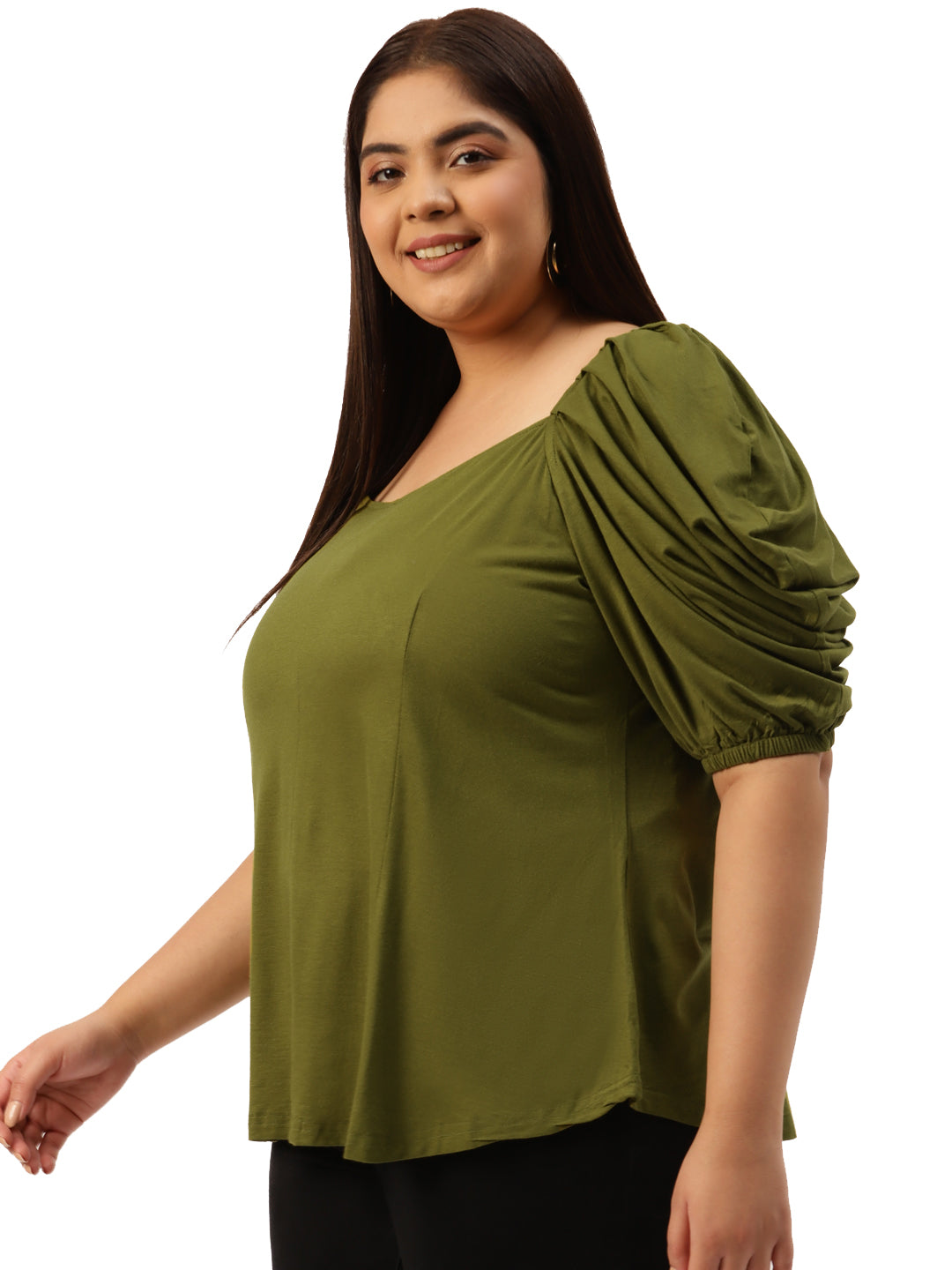 Classic Plus Size Casual Top for Women