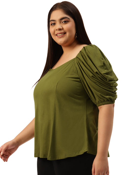 Classic Plus Size Casual Top for Women