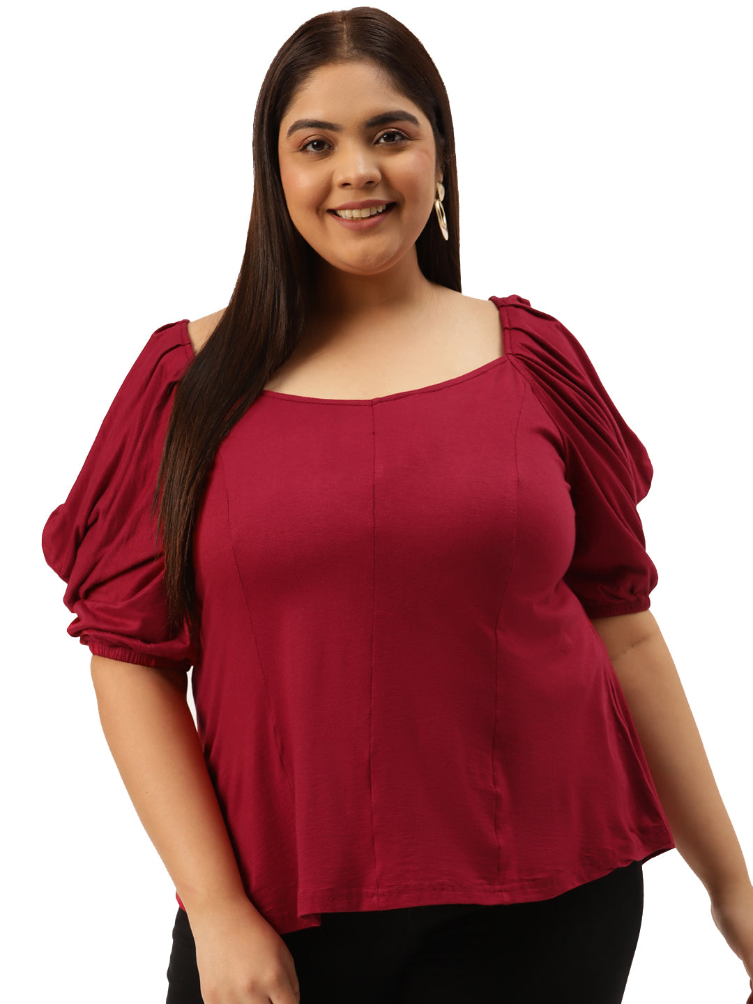 Classic Plus Size Casual Top for Women