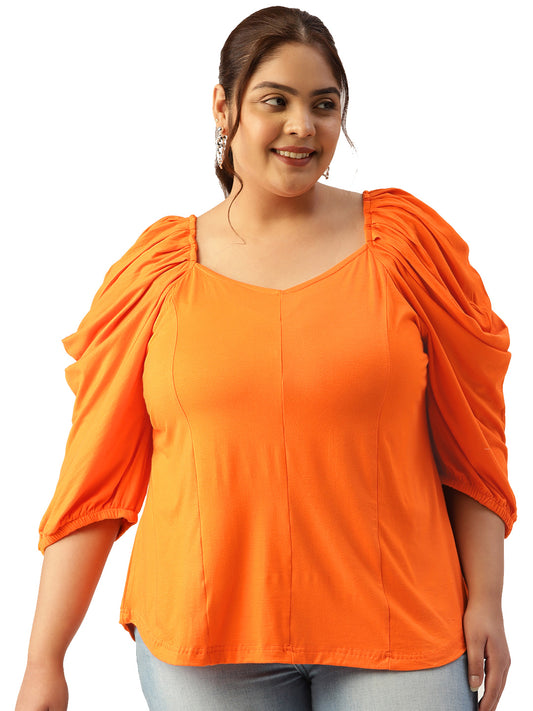 Classic Plus Size Casual Top for Women