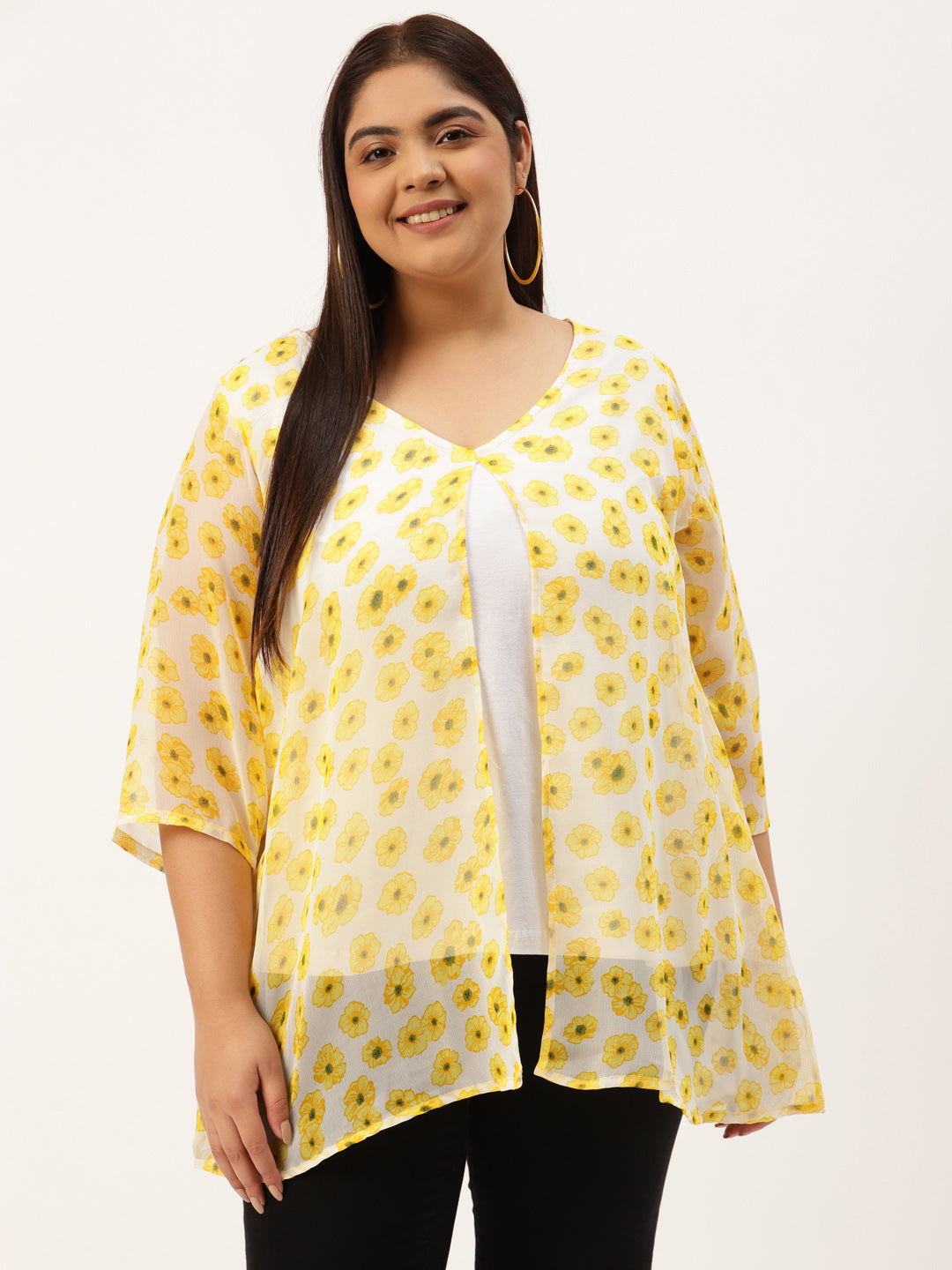Elegant Plus Size Women Casual Top