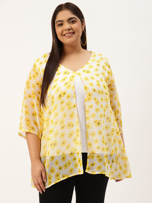 Elegant Plus Size Women Casual Top