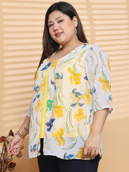 Classic Plus Size Casual Top for Women