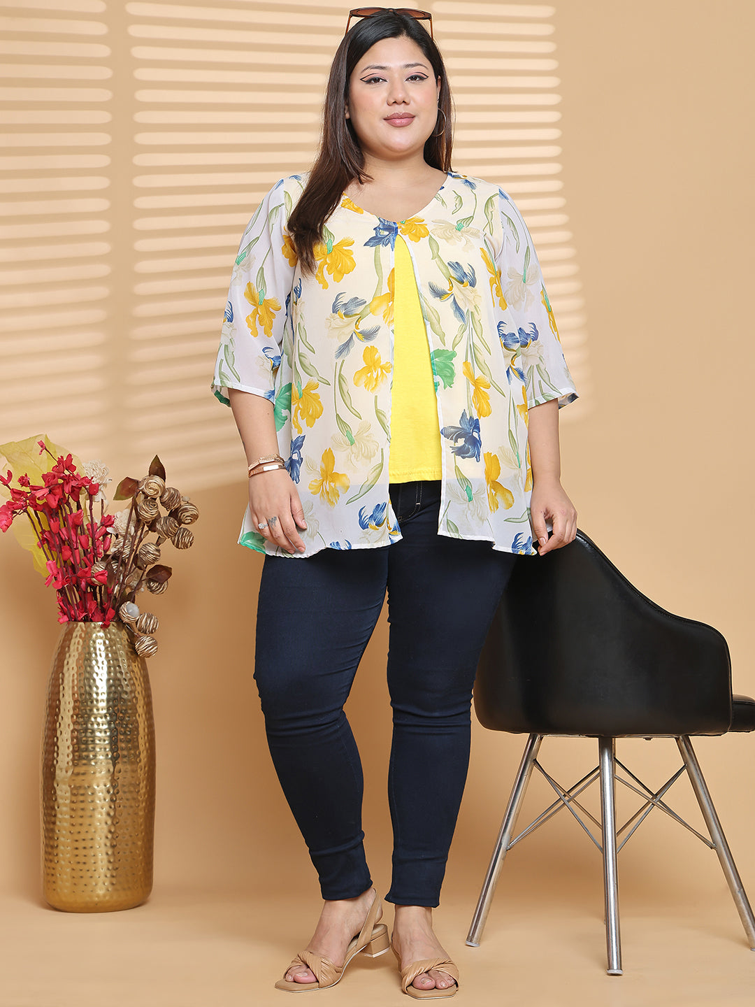 Classic Plus Size Casual Top for Women