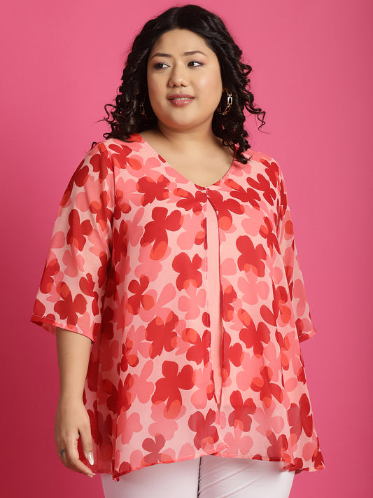 Comfort Fit Plus Size Women’s Casual Top