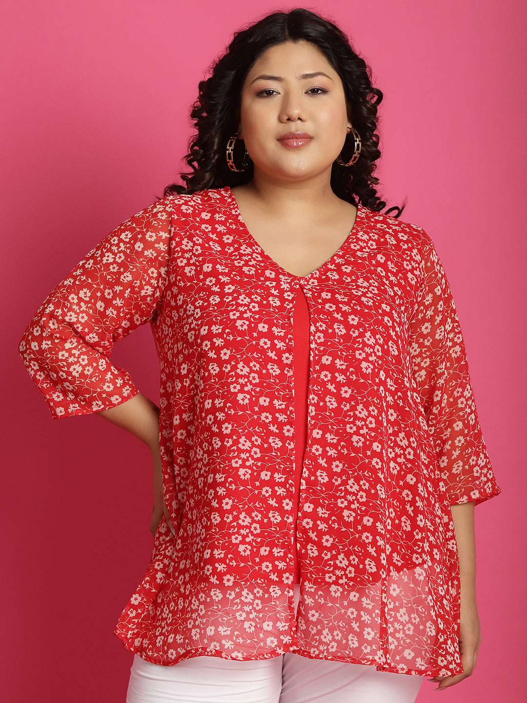 Comfort Fit Plus Size Women’s Casual Top