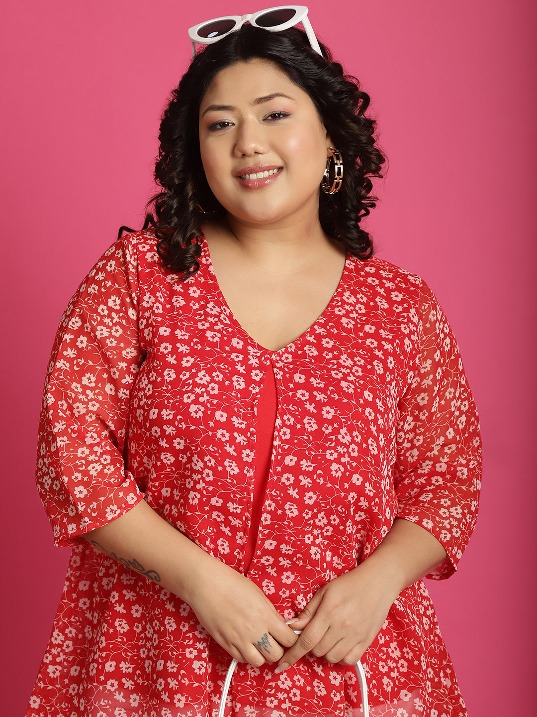 Comfort Fit Plus Size Women’s Casual Top
