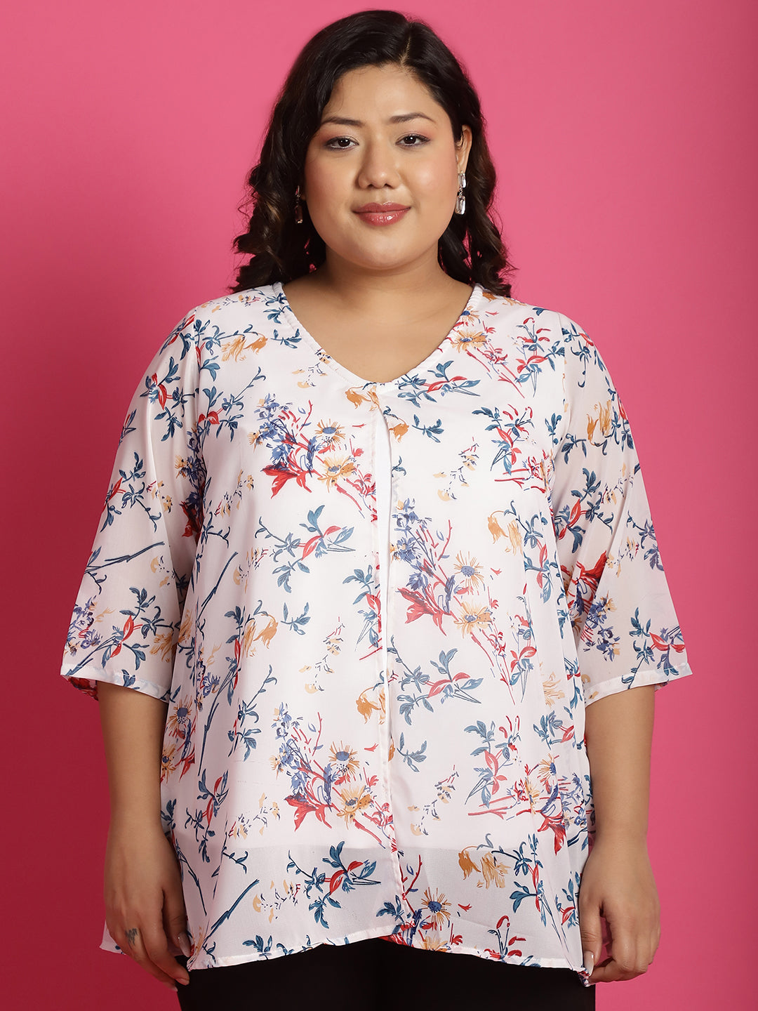 Comfort Fit Plus Size Women’s Casual Top