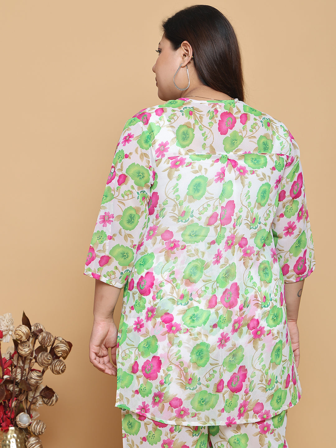 Elegant Plus Size Women Casual Top