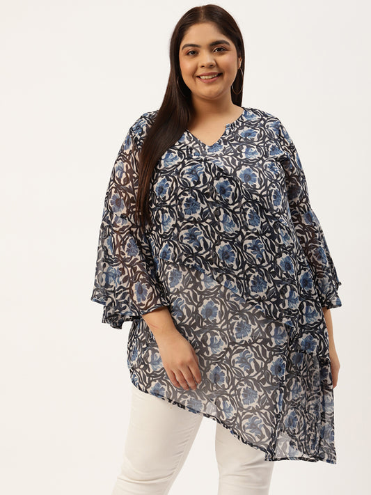 Plus Size Longline Top
