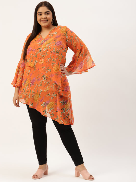 Plus Size Longline Top