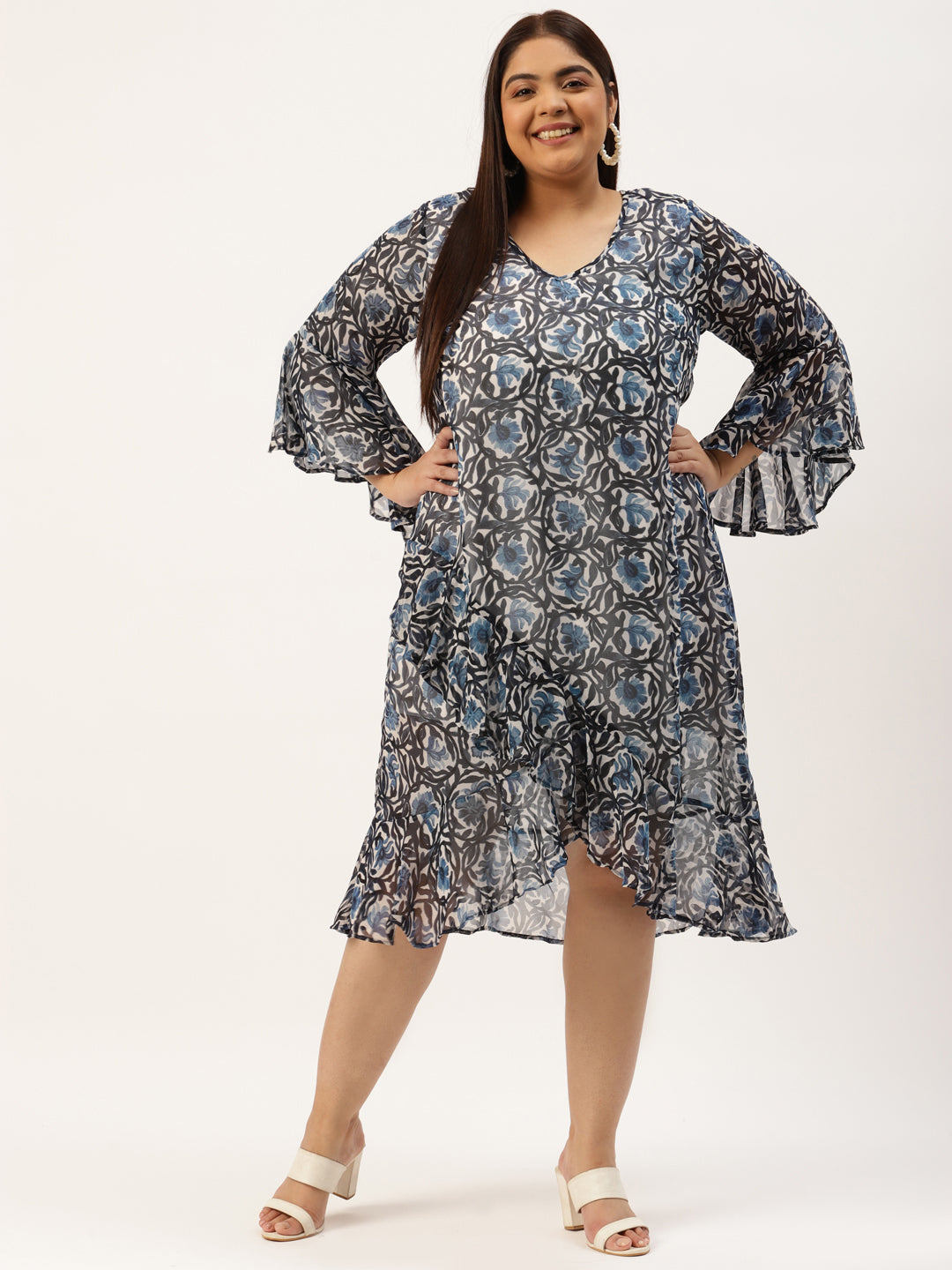 Plus Size A-Line Dress