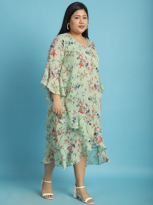 Plus Size A-Line Dress