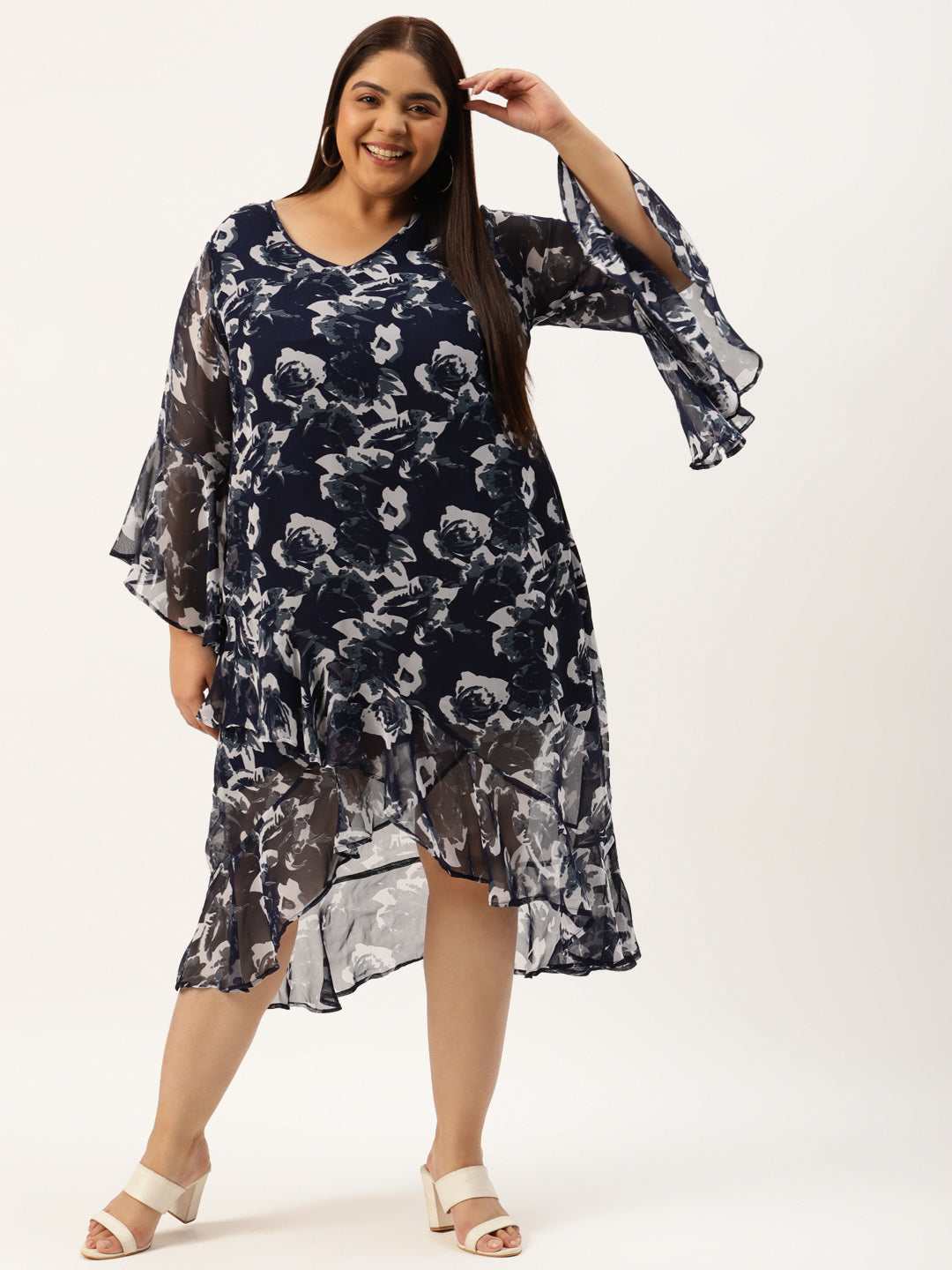 Plus Size A-Line Dress