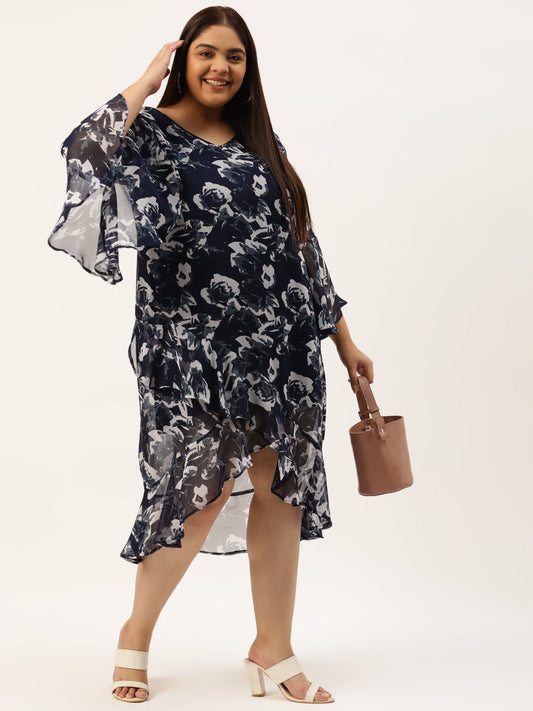 Plus Size A-Line Dress