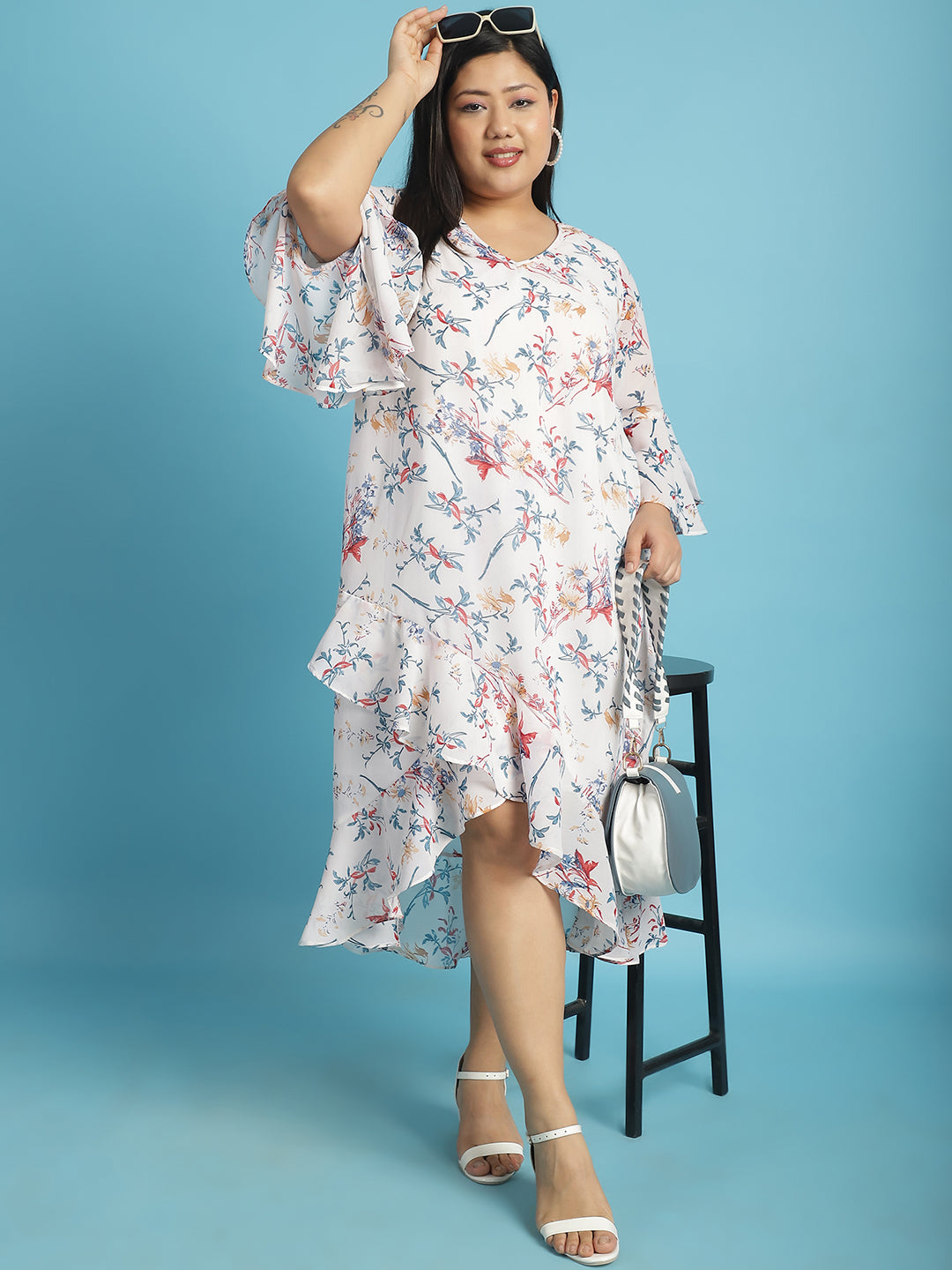 Plus Size A-Line Dress