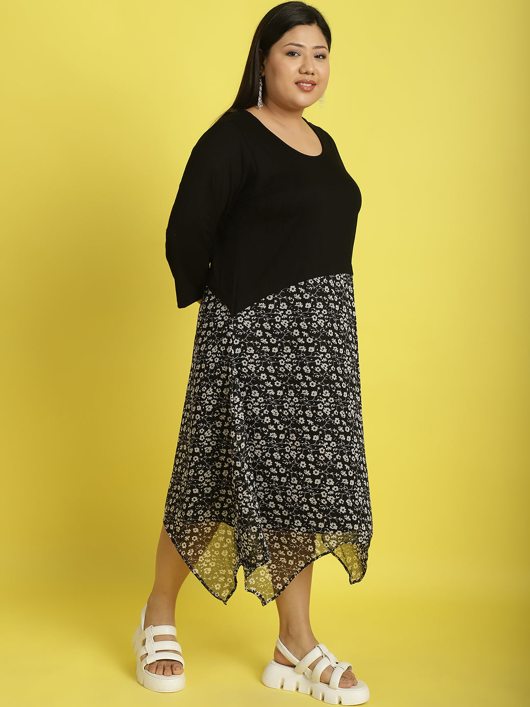 Plus Size A-Line Dress