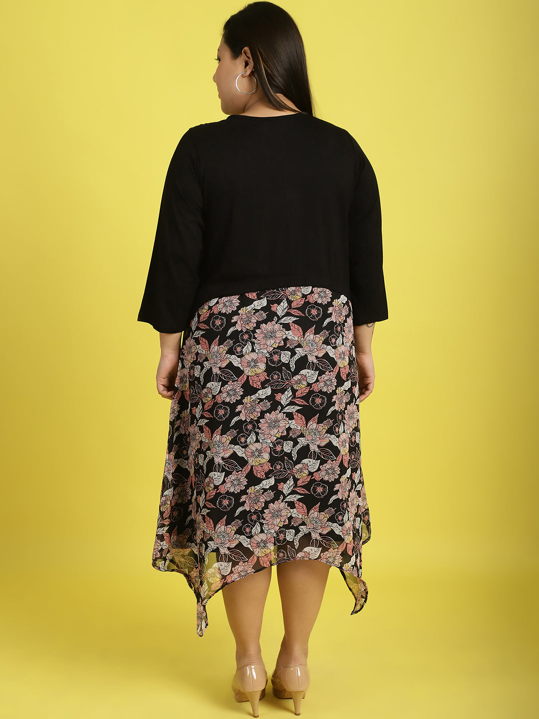 Plus Size A-Line Dress