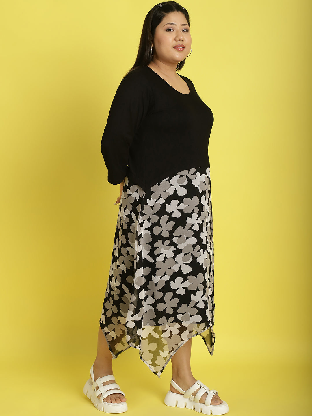 Plus Size A-Line Dress