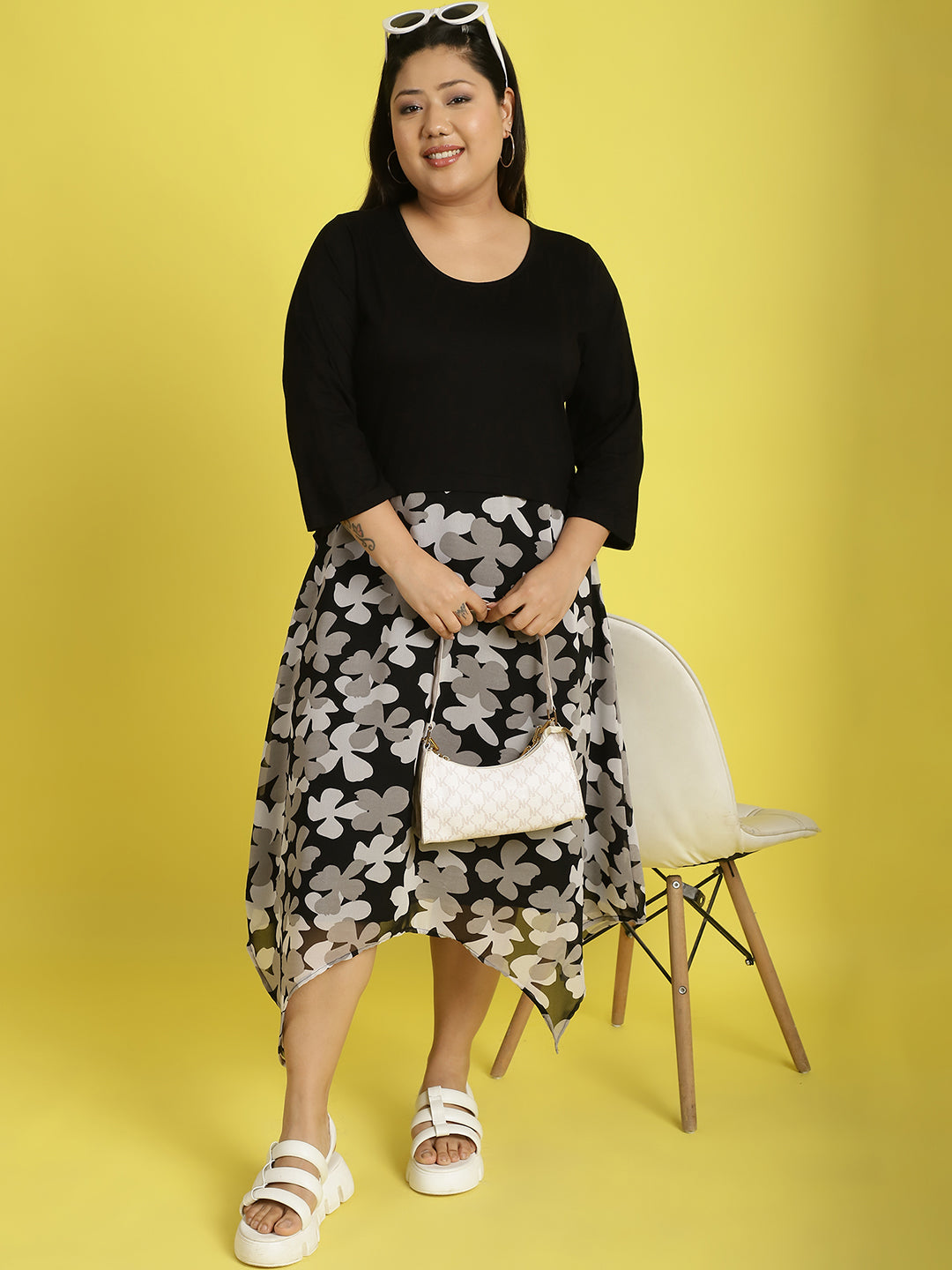 Plus Size A-Line Dress
