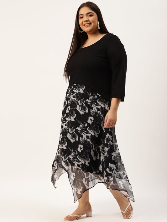 Plus Size A-Line Dress