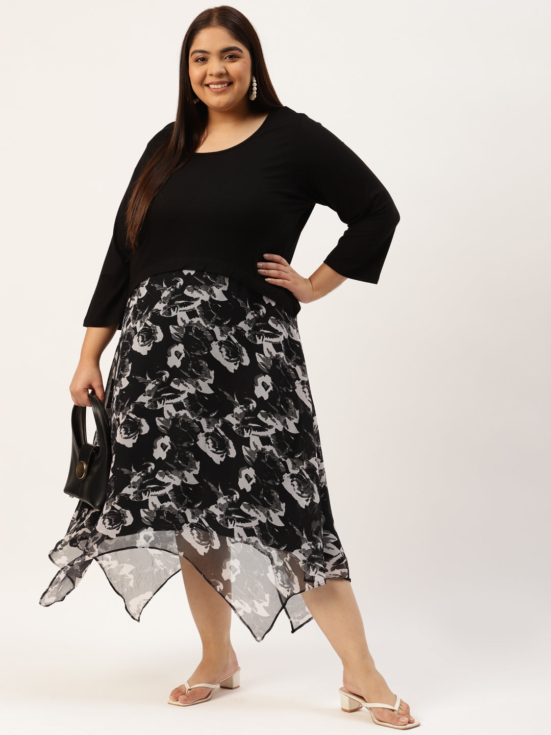 Plus Size A-Line Dress
