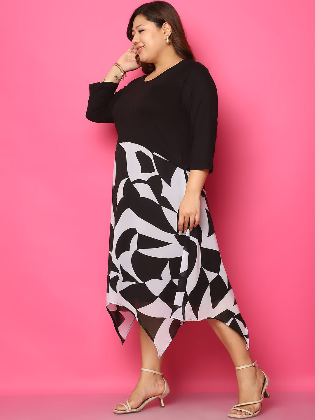 Plus Size A-Line Dress