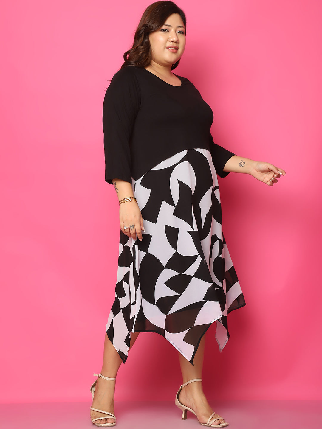 Plus Size A-Line Dress