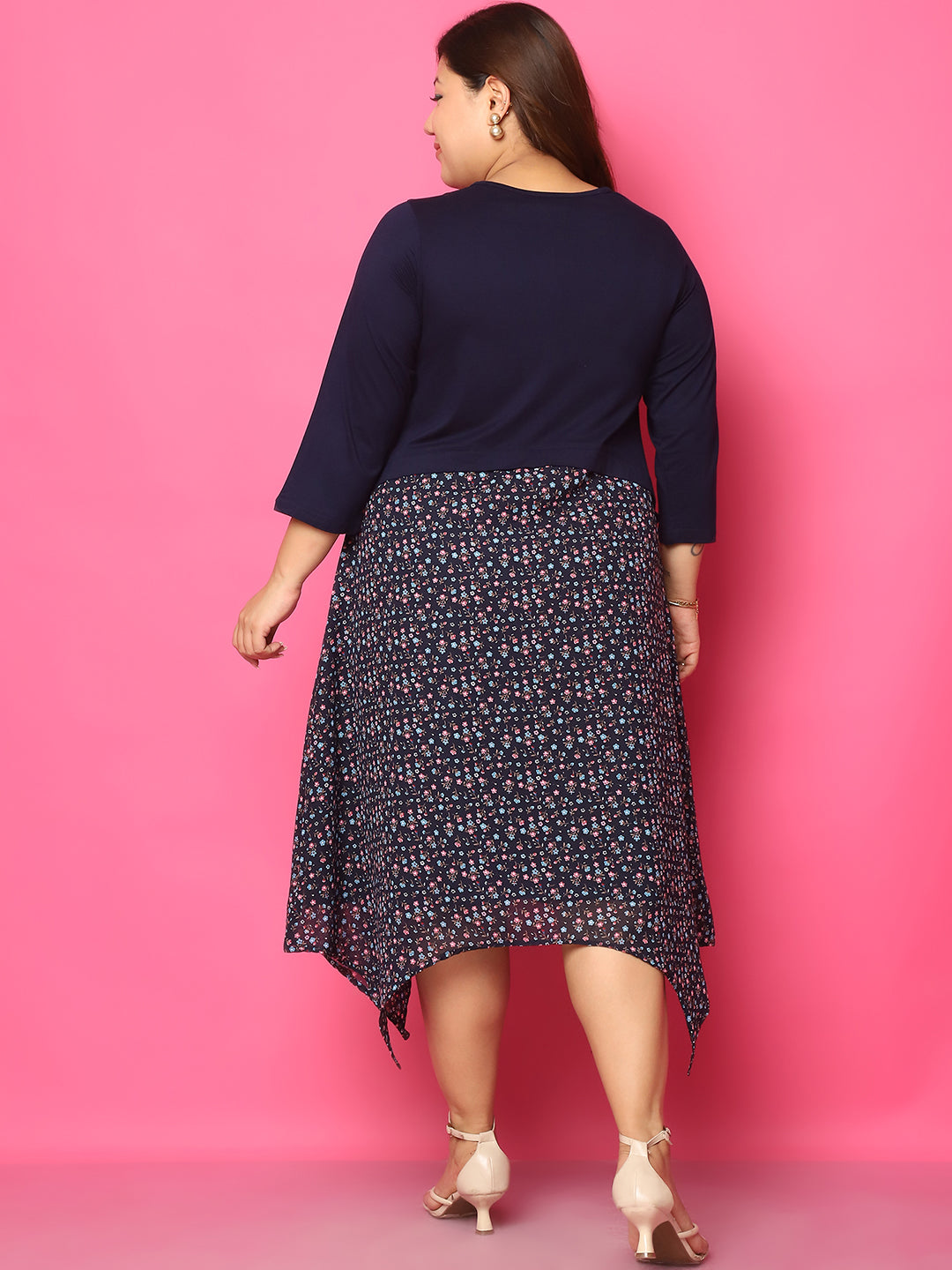 Plus Size A-Line Dress