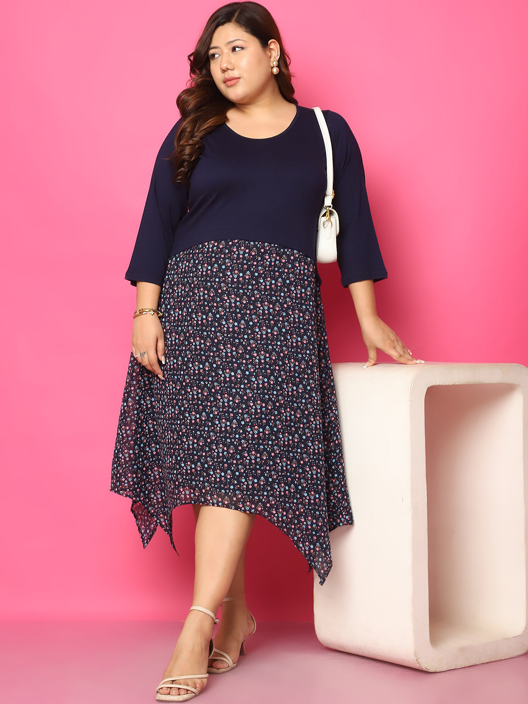 Plus Size A-Line Dress